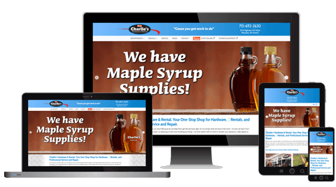 Charlie's Hardware - Responsive Design